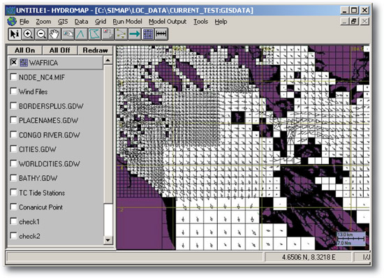 HYDROMAP interface